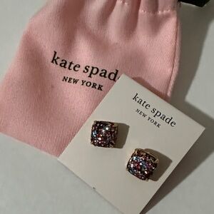 Kate Spade Multicolor Glitter Earrings